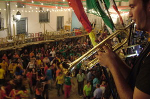 Baile tras los encierros